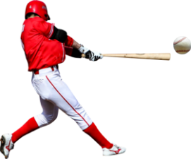 野球選手　バッティング　写真